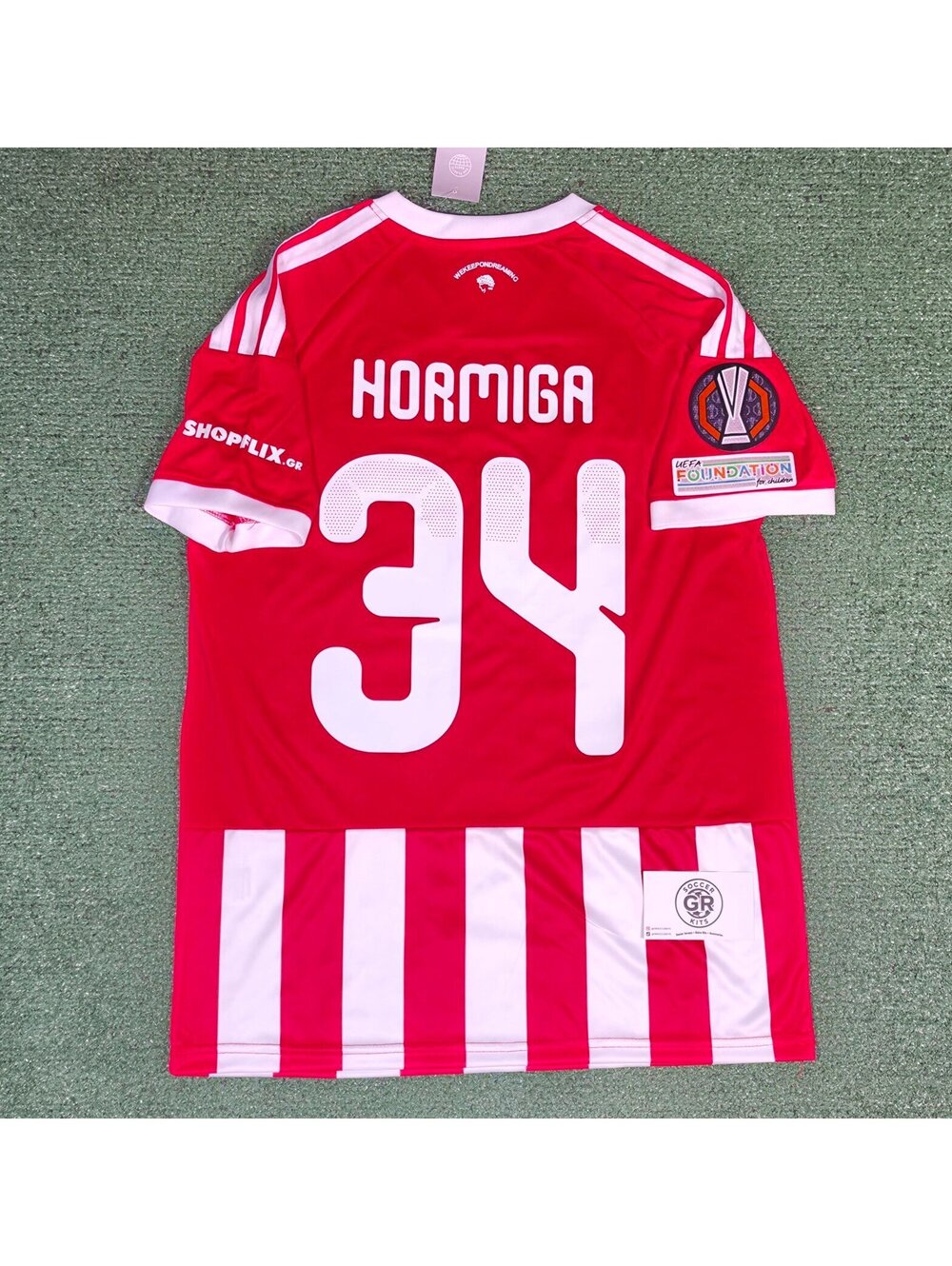 Olympiacos 2026/27 Home Jersey – Fan Version-2XL